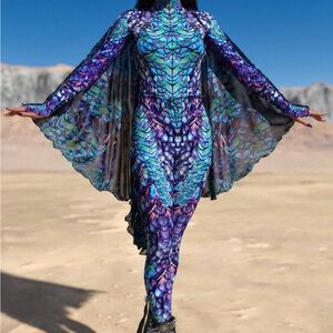 Candy Catz Peekok Bodysuit & Wings